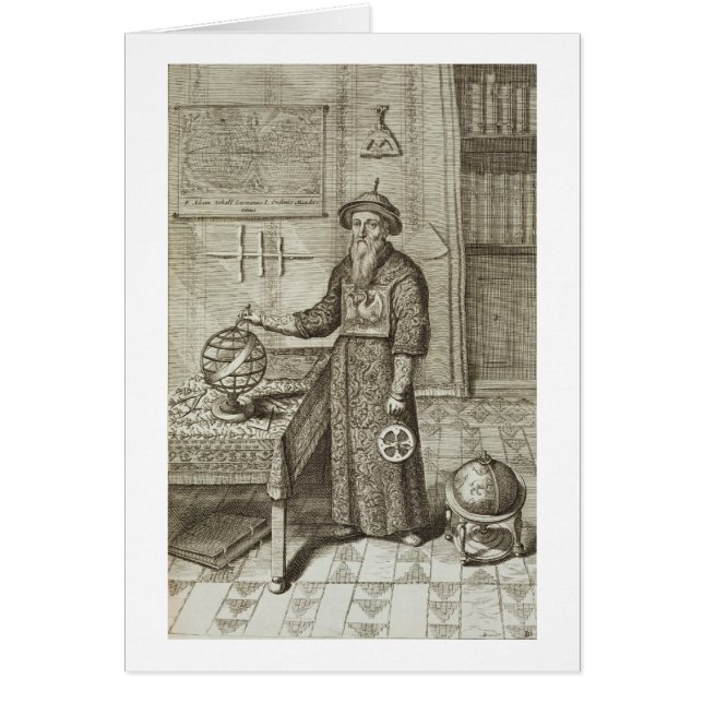 Johann Adam Schall von Bell (1591-1666) from 'Chin (Front)