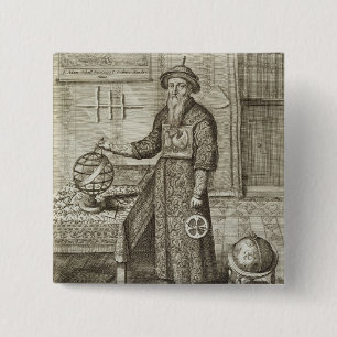 Johann Adam Schall von Bell (1591-1666) from 'Chin 15 Cm Square Badge