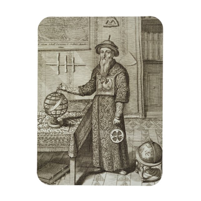 Johann Adam Schall von Bell (1591-1666) from 'Chin Magnet (Vertical)