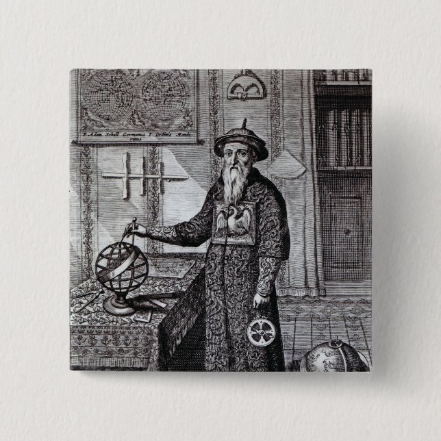 Johann Adam Schall von Bell 15 Cm Square Badge (Front)