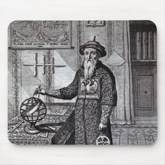 Johann Adam Schall von Bell Mouse Pad (Front)