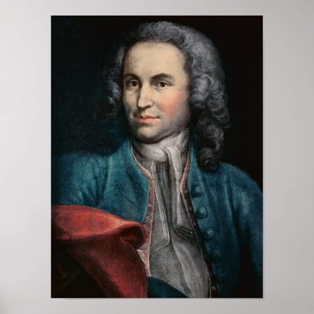 Johann Sebastian Bach c.1715 Poster (Front)