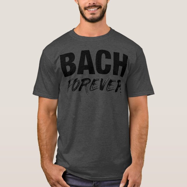 Johann Sebastian Bach German composer Music T-Shirt (Front)