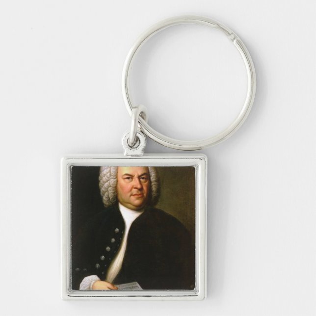 Johann Sebastian Bach Key Ring (Front)