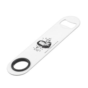 Johann Sebastian Bach Portrait and Bust with Notes