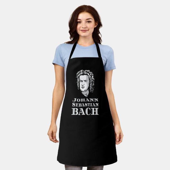 Johann Sebastian Bach Portrait Apron (Worn)