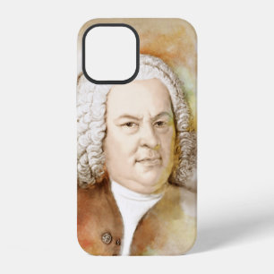 Johann Sebastian Bach Portrait in beige Case-Mate iPhone 12 Case