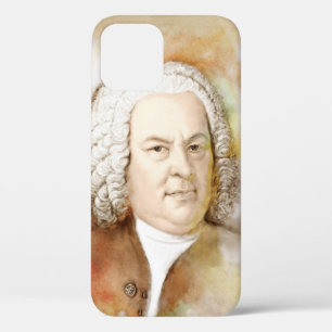 Johann Sebastian Bach Portrait in beige Case-Mate  iPhone 12 Case