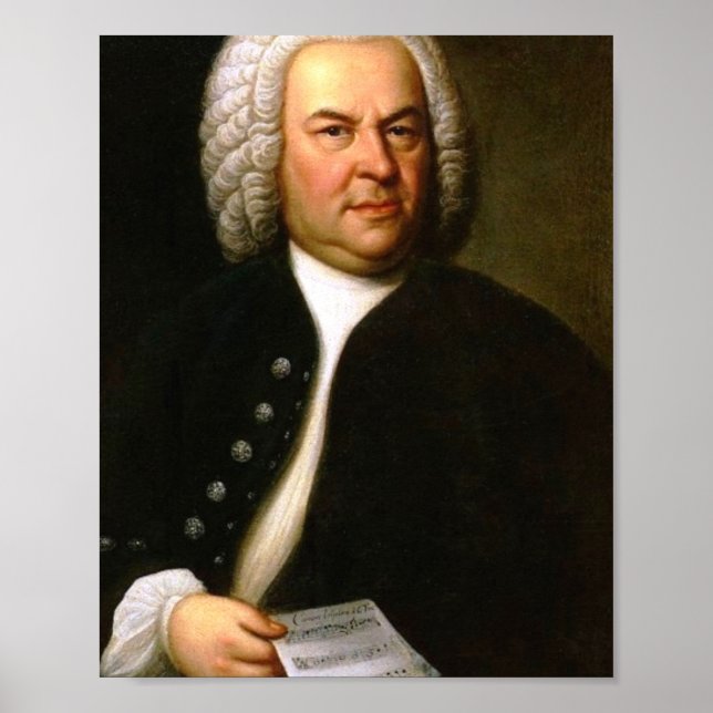 Johann Sebastian Bach Poster (Front)