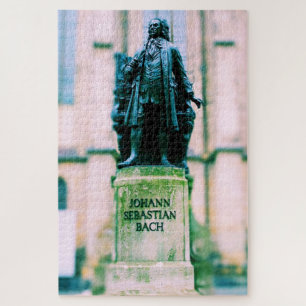 Johann Sebastian Bach Statue - 20x30 - 1014 pcs Jigsaw Puzzle