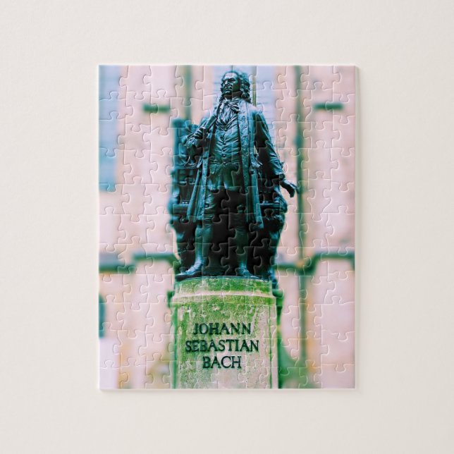 Johann Sebastian Bach Statue - 8x10 - 110 pc Jigsaw Puzzle (Vertical)