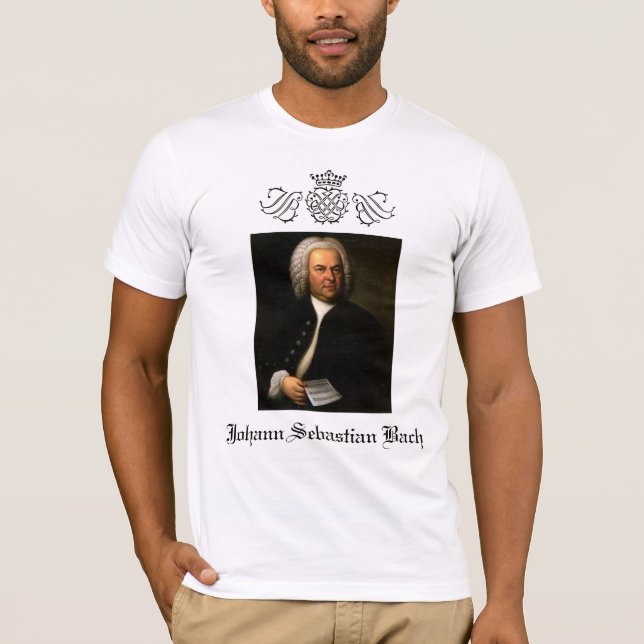 JOHANN SEBASTIAN BACH T-Shirt (Front)