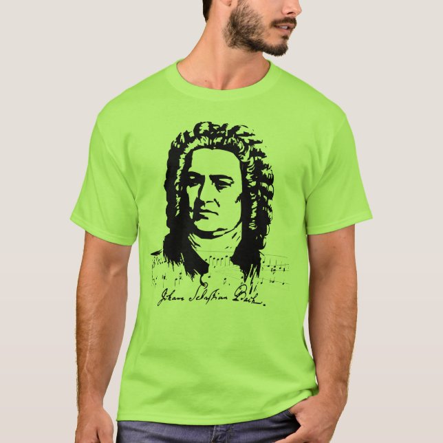 JOHANN SEBASTIAN BACH T-Shirt (Front)