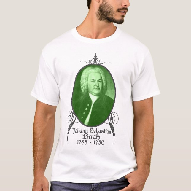 Johann Sebastian Bach T-Shirt (Front)