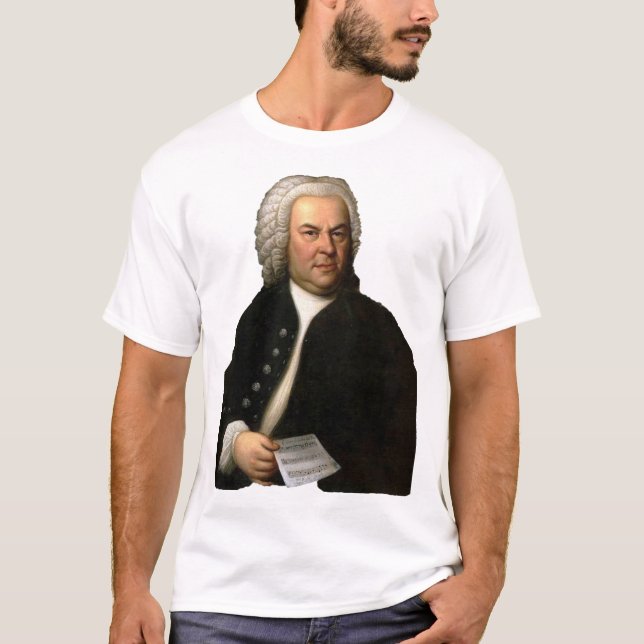 Johann Sebastian Bach T-Shirt (Front)