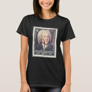 Johann Sebastian Bach Vintage Postal Stamp T-Shirt