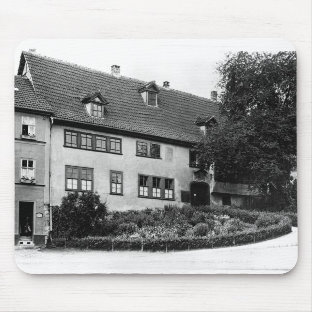 Johann Sebastian Bach's  house Mouse Pad (Front)