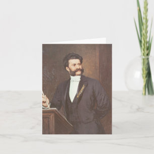Johann Strauss II – Composer Card