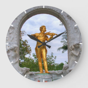 Johann Strauss Large Clock