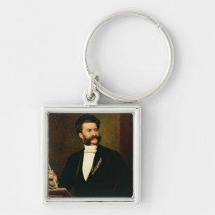 Johann Strauss the Younger, 1888 Key Ring
