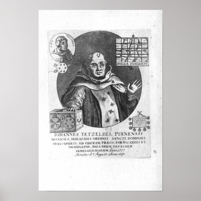 Johann Tetzel Poster (Front)