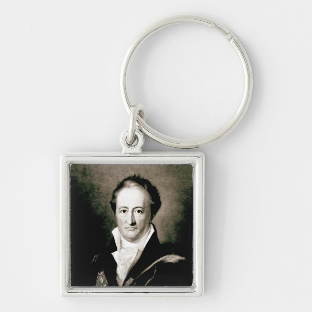 Johann Wolfgang Goethe Key Ring (Front)