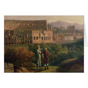 Johann Wolfgang von Goethe visiting the