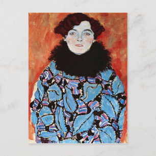 Johanna Staude by Gustav Klimt Postcard