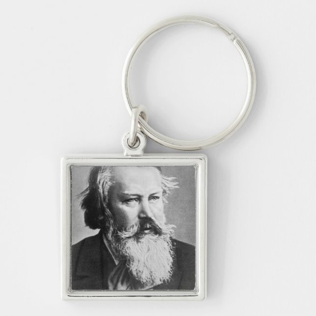 Johannes Brahms, 1879 Key Ring (Front)