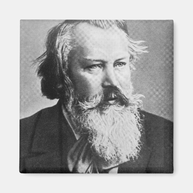 Johannes Brahms, 1879 Magnet (Front)