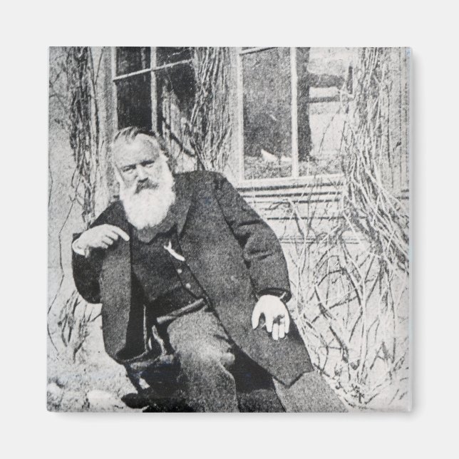 Johannes Brahms, c.1897 Magnet (Front)
