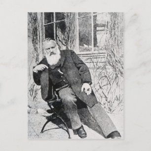 Johannes Brahms, c.1897 Postcard