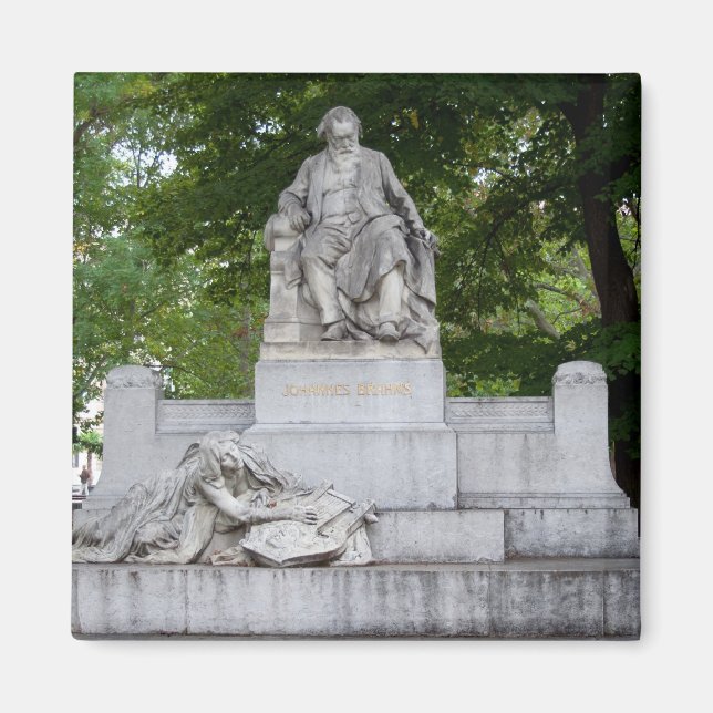 Johannes Brahms Magnet (Front)