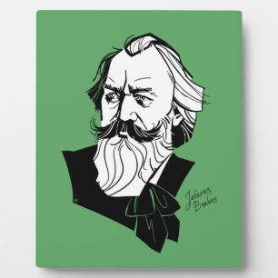 Johannes Brahms Plaque