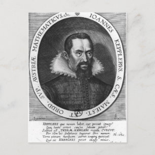 Johannes Kepler 1590 Postcard