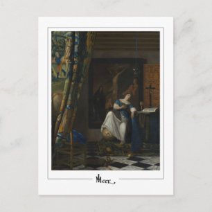 Johannes Vermeer #33 - Fine Art Postcard