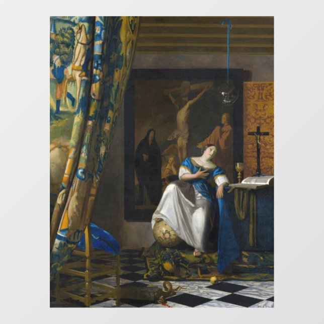 Johannes Vermeer - Allegory of Faith (Sheet)