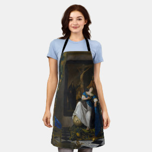 Johannes Vermeer - Allegory of Faith Apron