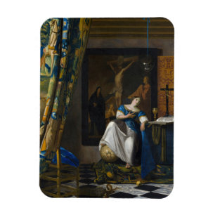 Johannes Vermeer - Allegory of Faith Magnet