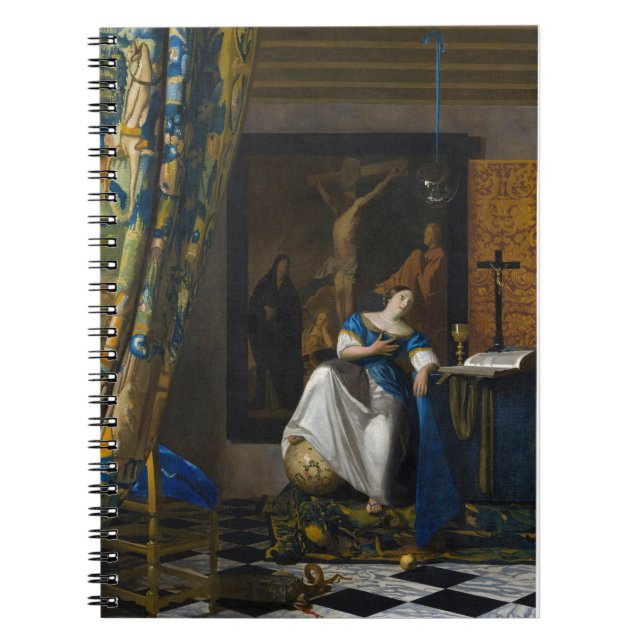 Johannes Vermeer - Allegory of Faith Notebook (Front)