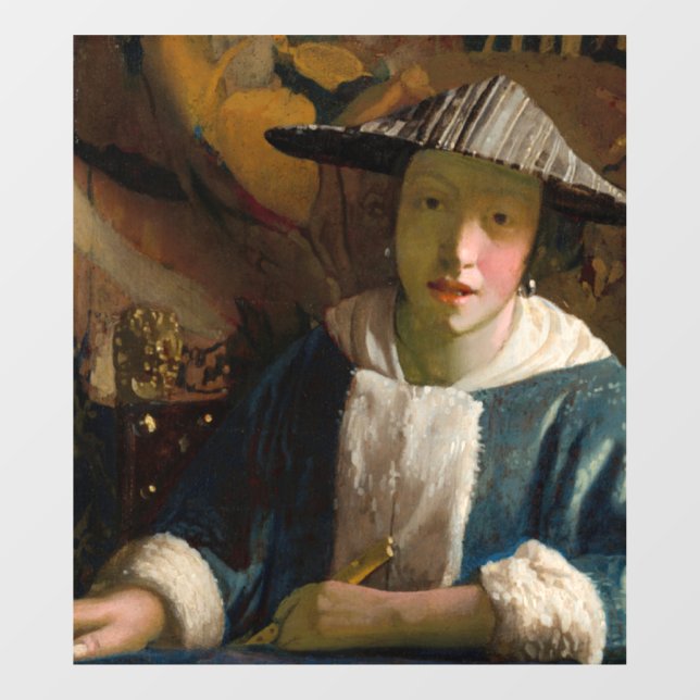 Johannes Vermeer - Girl with a Flute (Sheet)