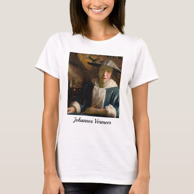 Johannes Vermeer - Girl with a Flute T-Shirt (Front)