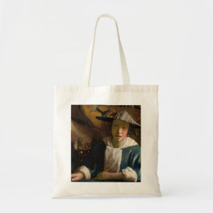Johannes Vermeer - Girl with a Flute Tote Bag