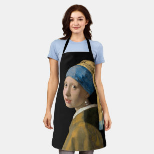 Johannes Vermeer - Girl with a Pearl Earring Apron