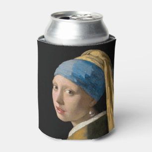 Johannes Vermeer - Girl with a Pearl Earring Can Cooler