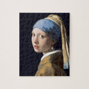 Johannes Vermeer - Girl with a Pearl Earring Jigsaw Puzzle