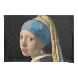 Johannes Vermeer - Girl with a Pearl Earring Pillowcase