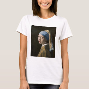Johannes Vermeer, Girl with a Pearl Earring T-Shirt