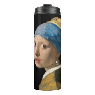 Johannes Vermeer - Girl with a Pearl Earring Thermal Tumbler