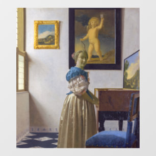 Johannes Vermeer - Lady Standing at a Virginal